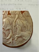 Pendentif Mandile 1922 Femme Cammei antichi in Argent Conchiglia 2MCICM185 - 2MCICM185